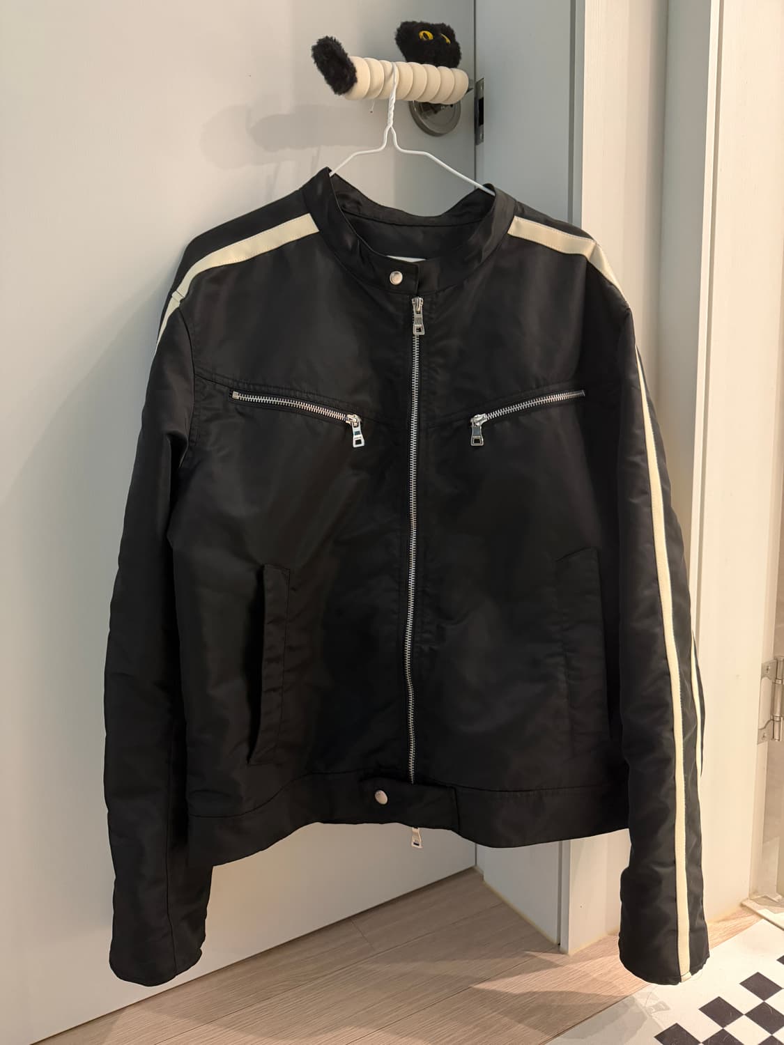 키뮤어 투웨이 레더 자켓 L 상품이미지3