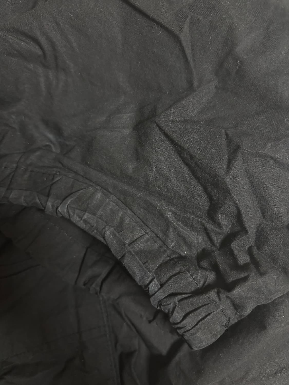 애즈이프캘리 파라슈트 카고팬츠 블랙 상품이미지3