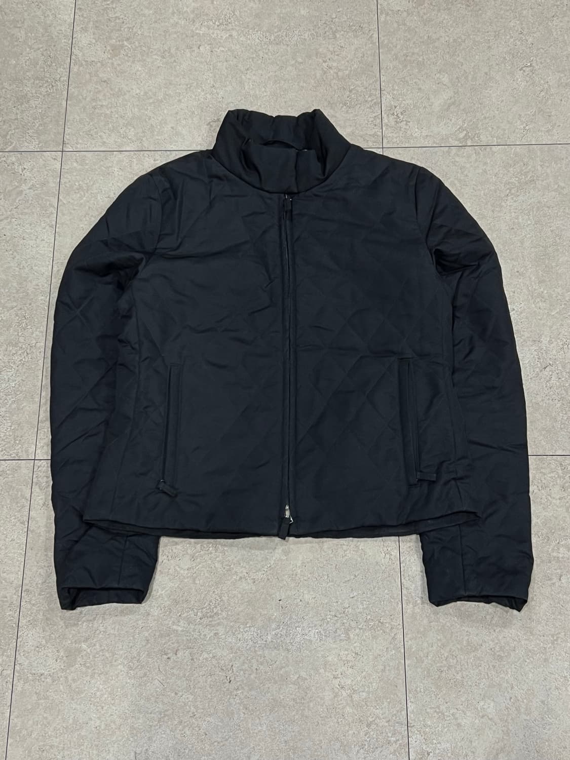 버버리 우먼스 빈티지 퀄팅 자켓 블랙 상품이미지2