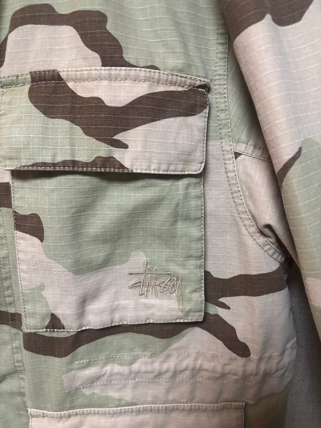 스투시 25ss m65 필드자켓 샌드카모 상품이미지2