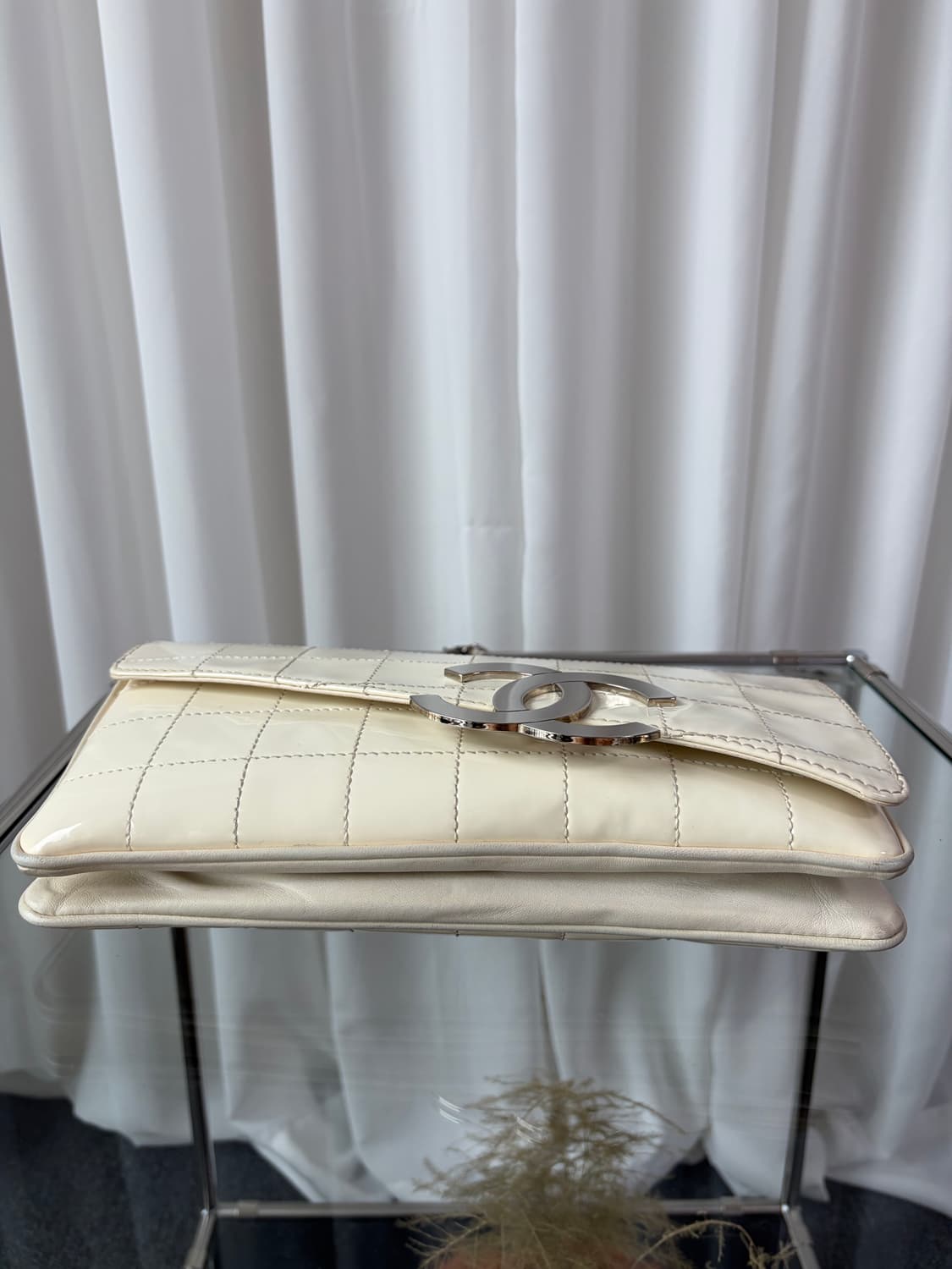 샤넬 다이아고날 CC 이스트웨스트 초콜렛바 플랩백 상품이미지7