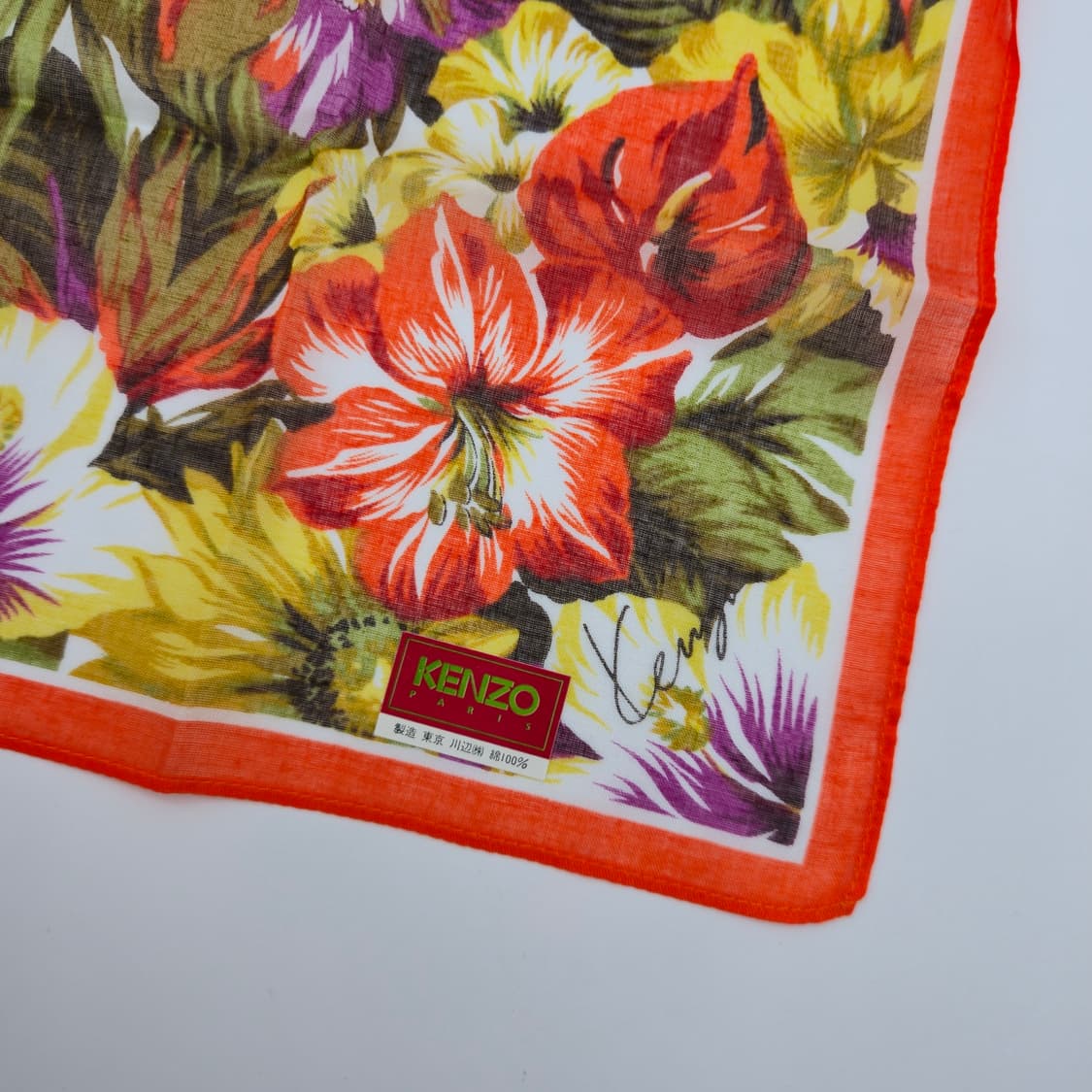 KENZO 겐조 손수건 스카프 [JRBCFS11735-113-09] 상품이미지5