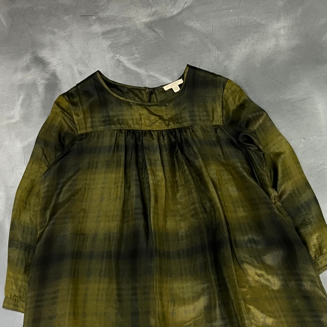  버버리 브릿 실크 블라우스 +명품감정서 y15846 상품이미지3