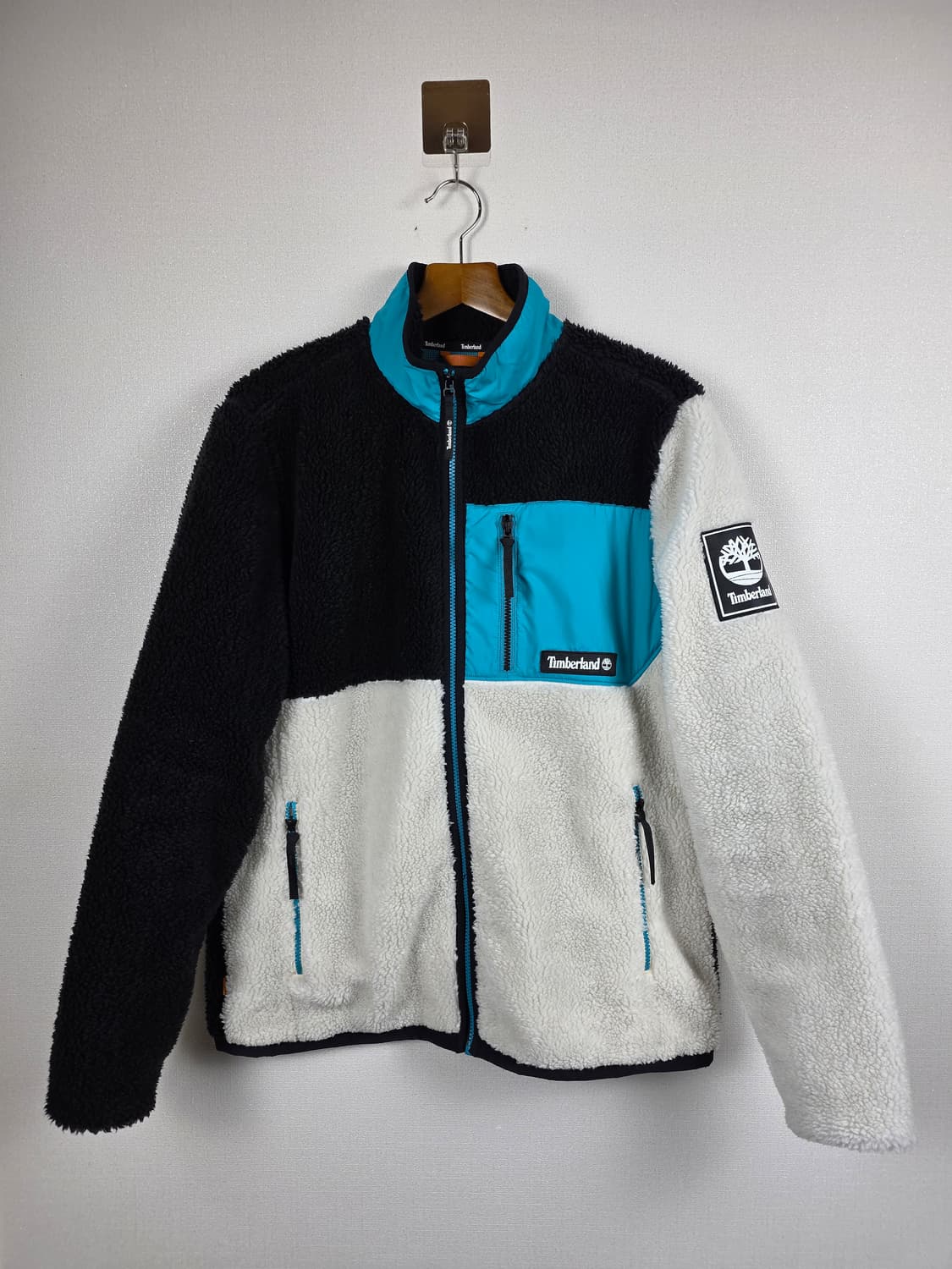 팀버랜드 남성 컬러블록 플리스 자켓 L 상품이미지1
