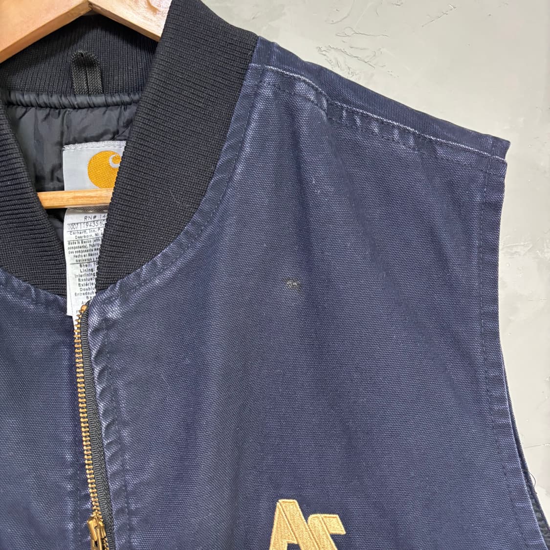 2XL 칼하트 덕 액티브 자켓 베스트 네이비 상품이미지4