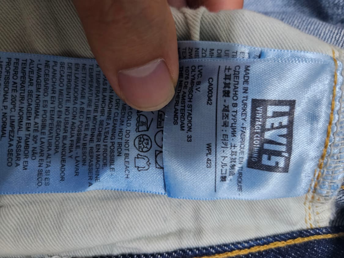 levis lvc 47501-0124 - 셀비지 데님 상품이미지4