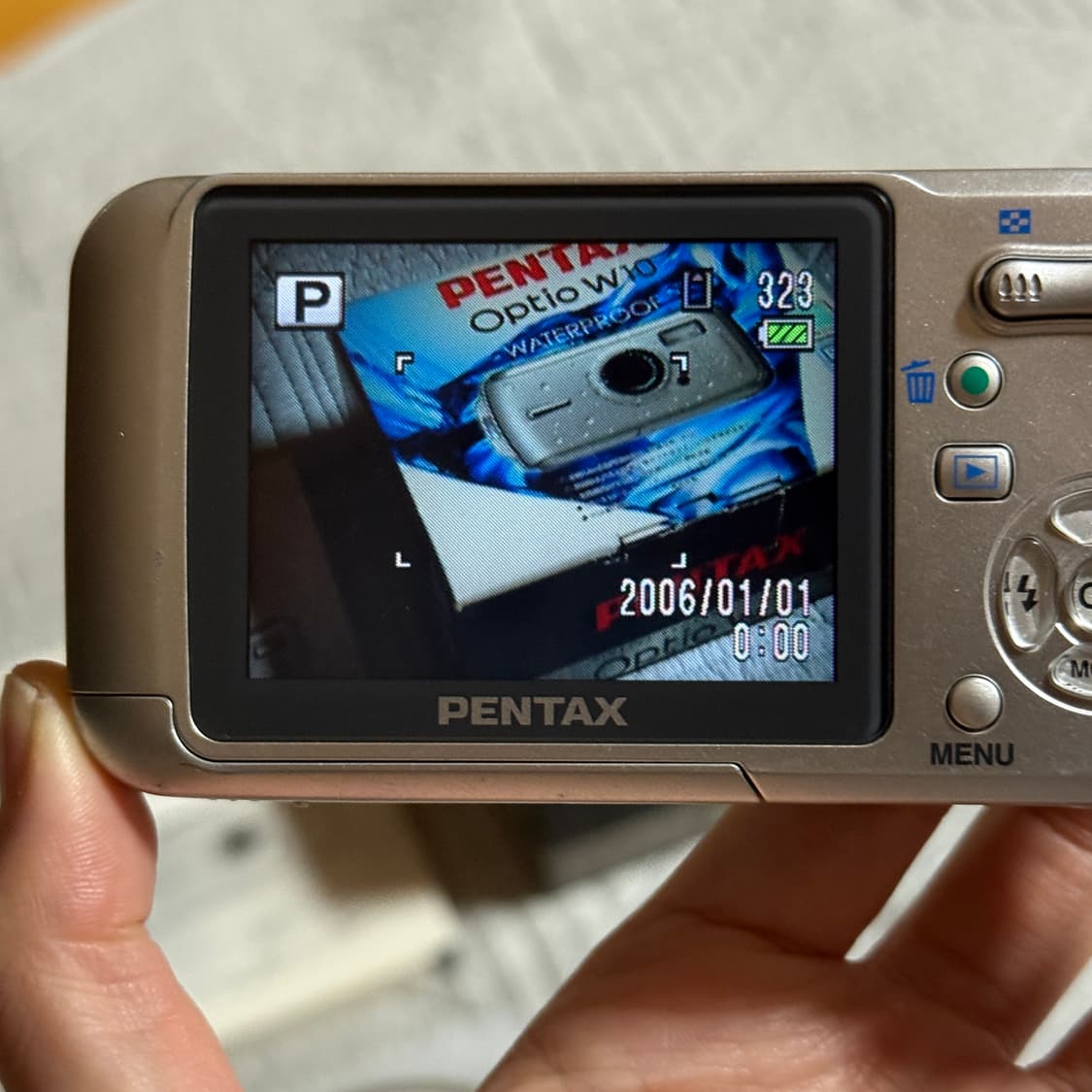풀박스 Pentax Optio W10 펜탁스디카 옵티오 빈티지 디카 상품이미지6