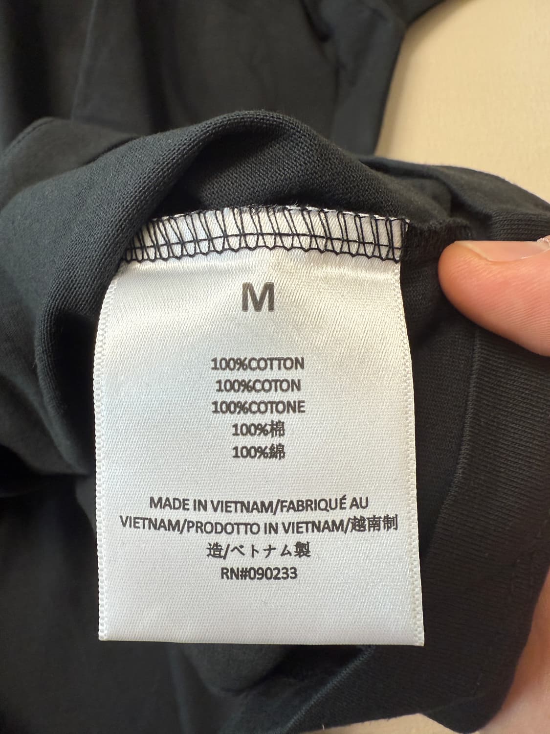 에센셜 스트레치 리모 티셔츠 M 상품이미지4