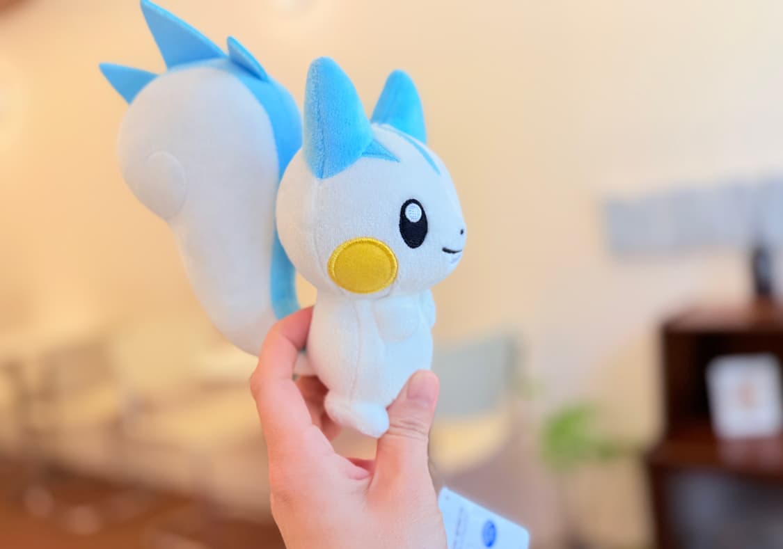 일본 포켓몬센터 컬러 셀렉션 파치리스 마스코트 인형 20cm 상품이미지5
