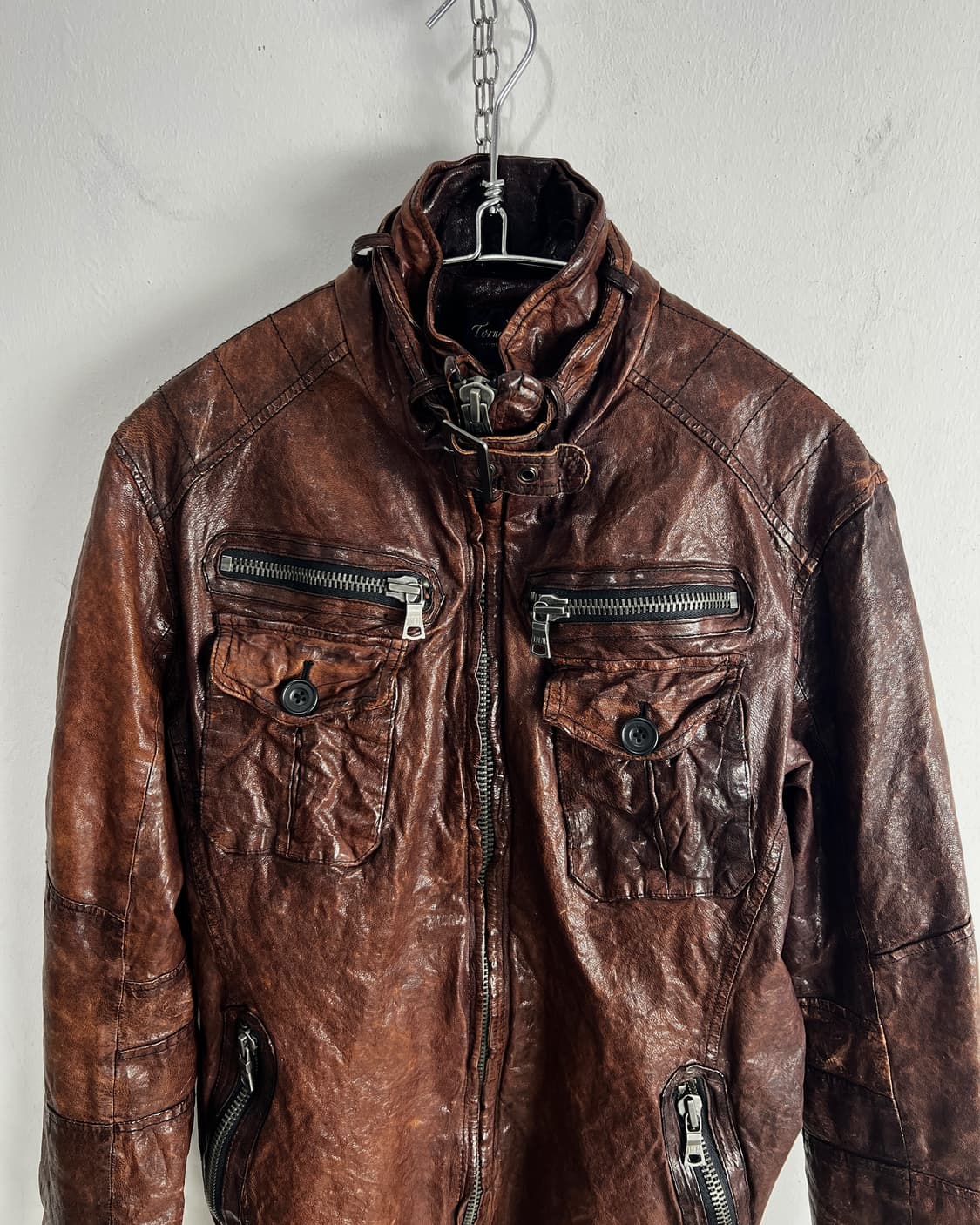 토네이도 마트 (Tornado Mart) 고트 스킨 레더 자켓 상품이미지6