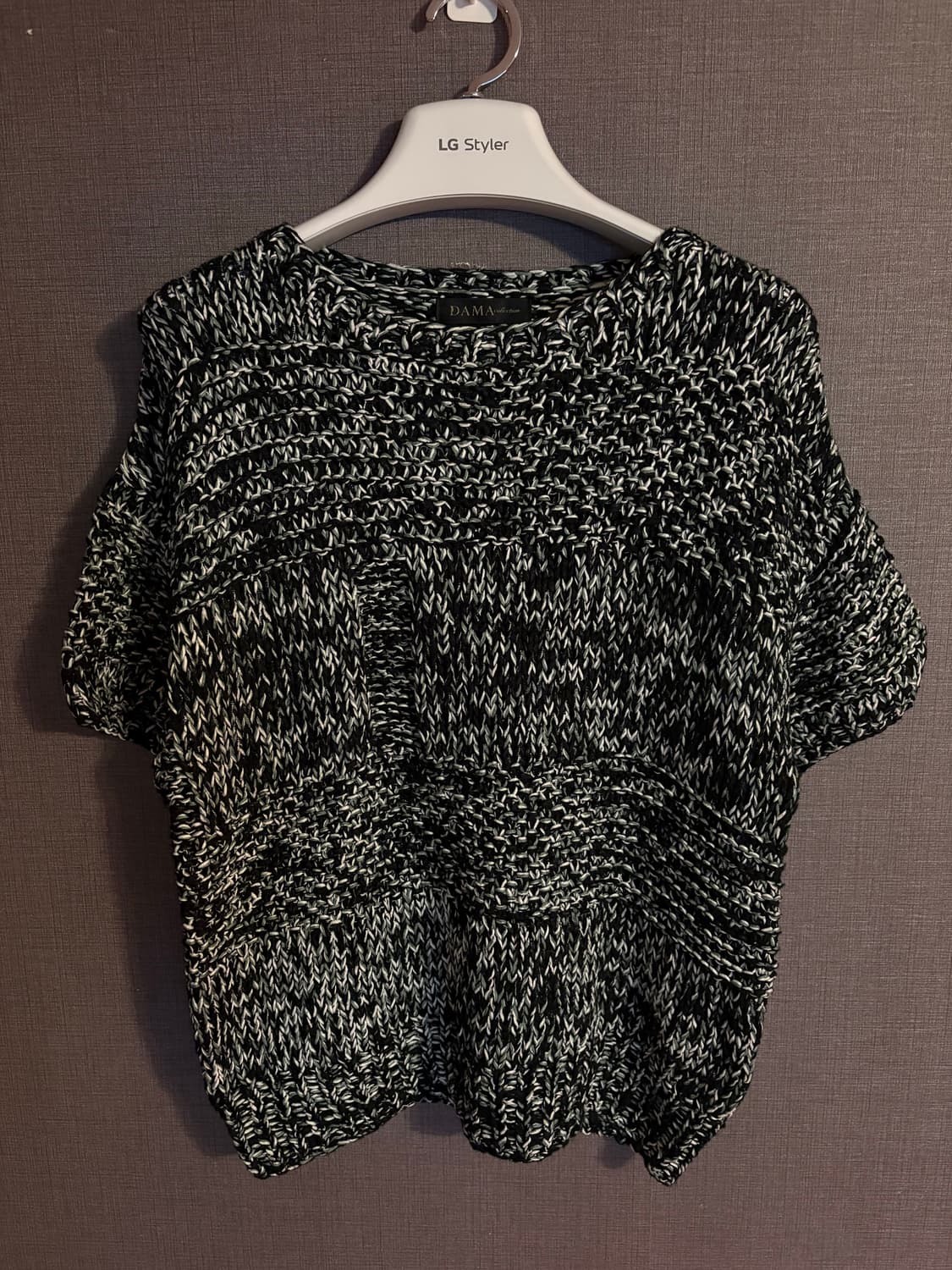 DAMA collection 니트 반팔 상품이미지1