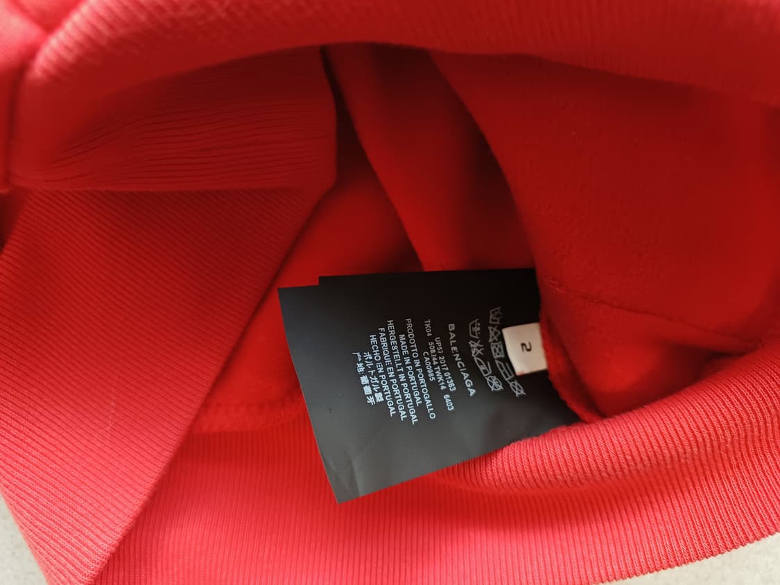 발렌시아가 키즈 웨이브 로고 후드 상품이미지3