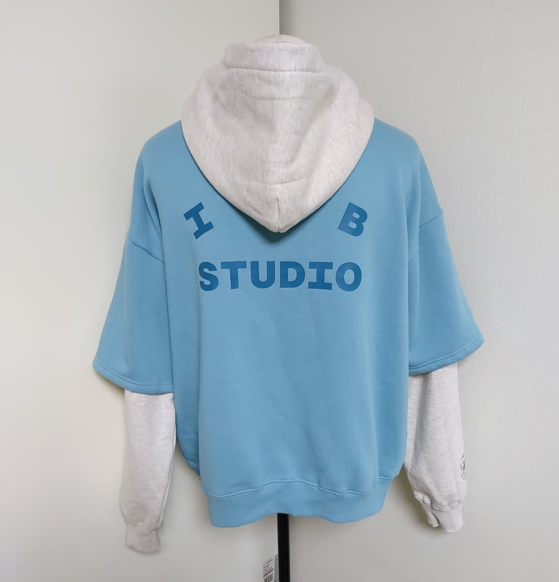 아이앱 스튜디오 x 던전밥 마르실 레이어드 후드 블루(XL) 상품이미지1