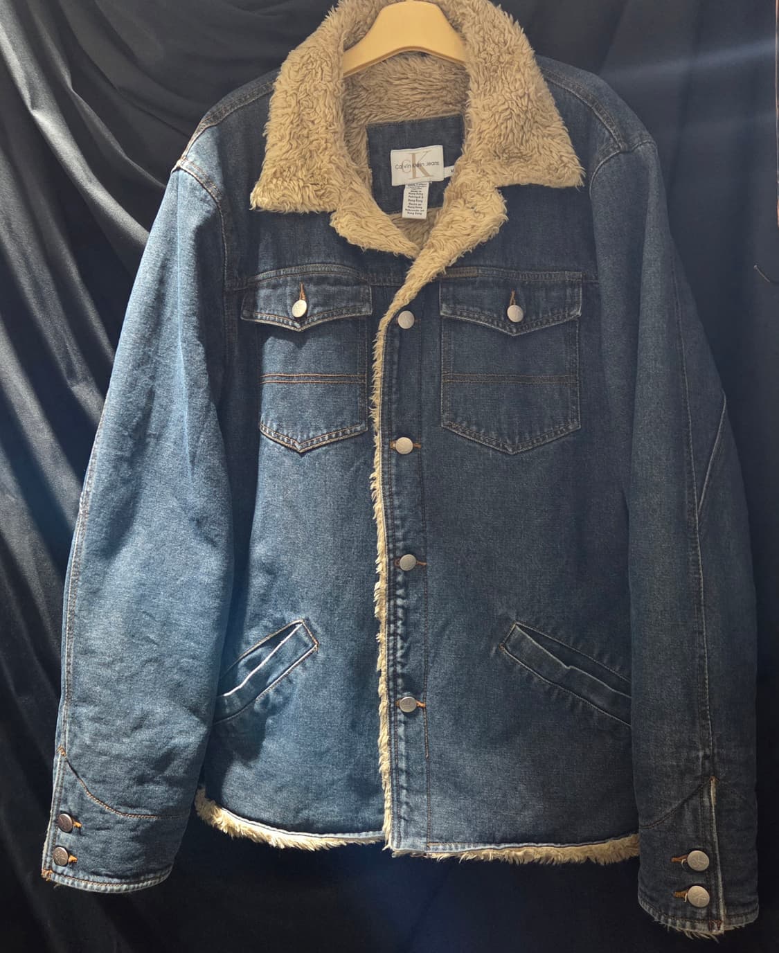 캘빈클라인진 쉐르파 데님 자켓 상품이미지2