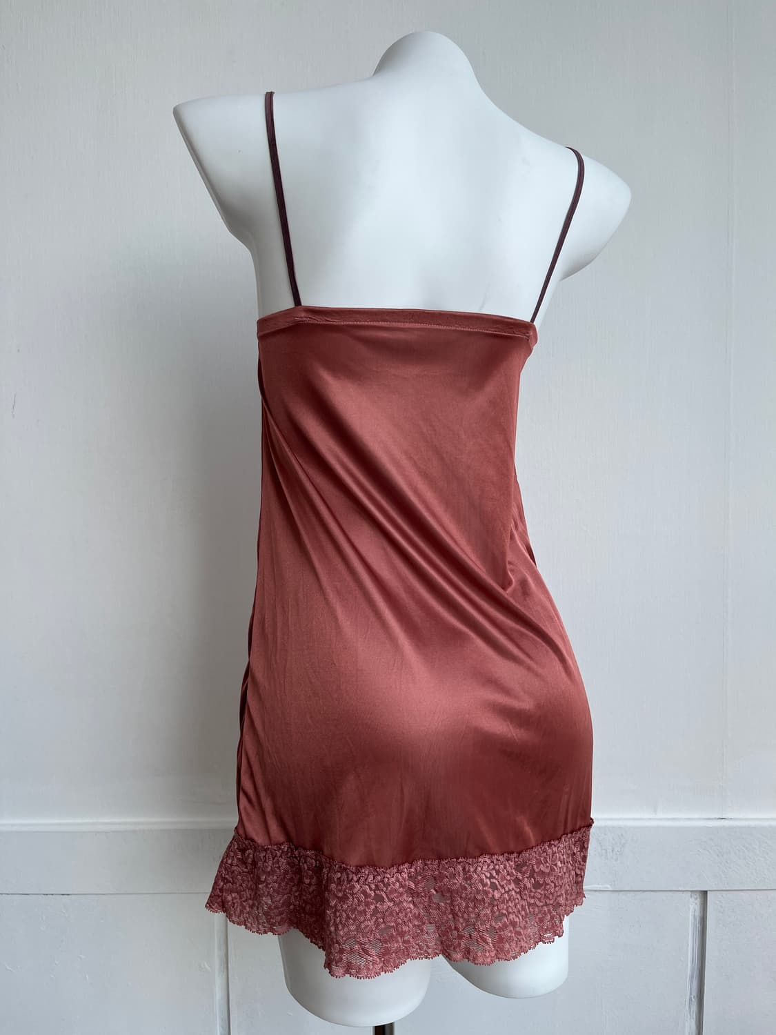 코랄 음표 레이스 슬립 상품이미지4