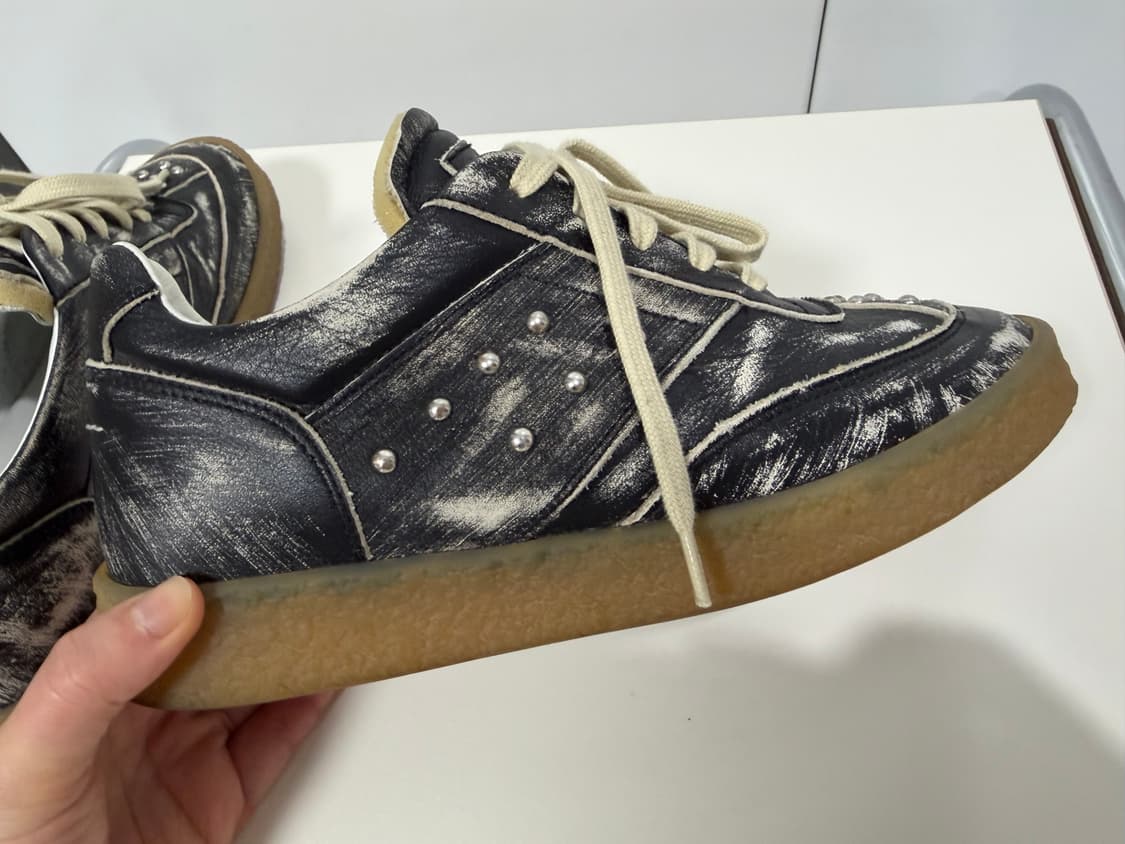 MM6 메종마르지엘라 스니커즈 블랙 상품이미지5