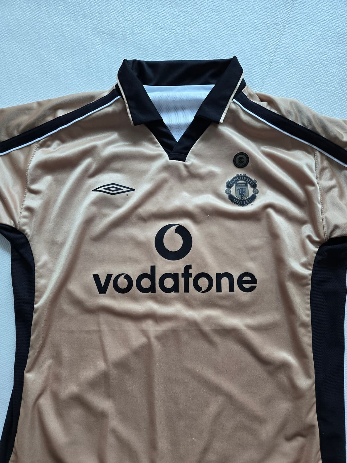 맨유 100주년 01-02 유니폼 XL 상품이미지4