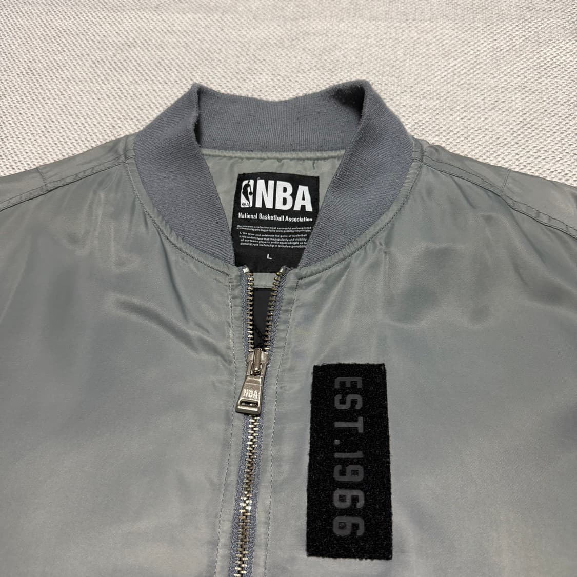 NBA 시카고 불스 빅로고 바시티 자켓 상품이미지2