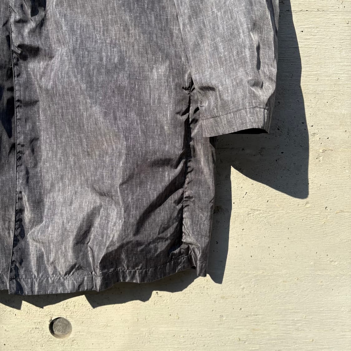 프라다 그레이 3 버튼 나일론 코트(2011) 상품이미지6