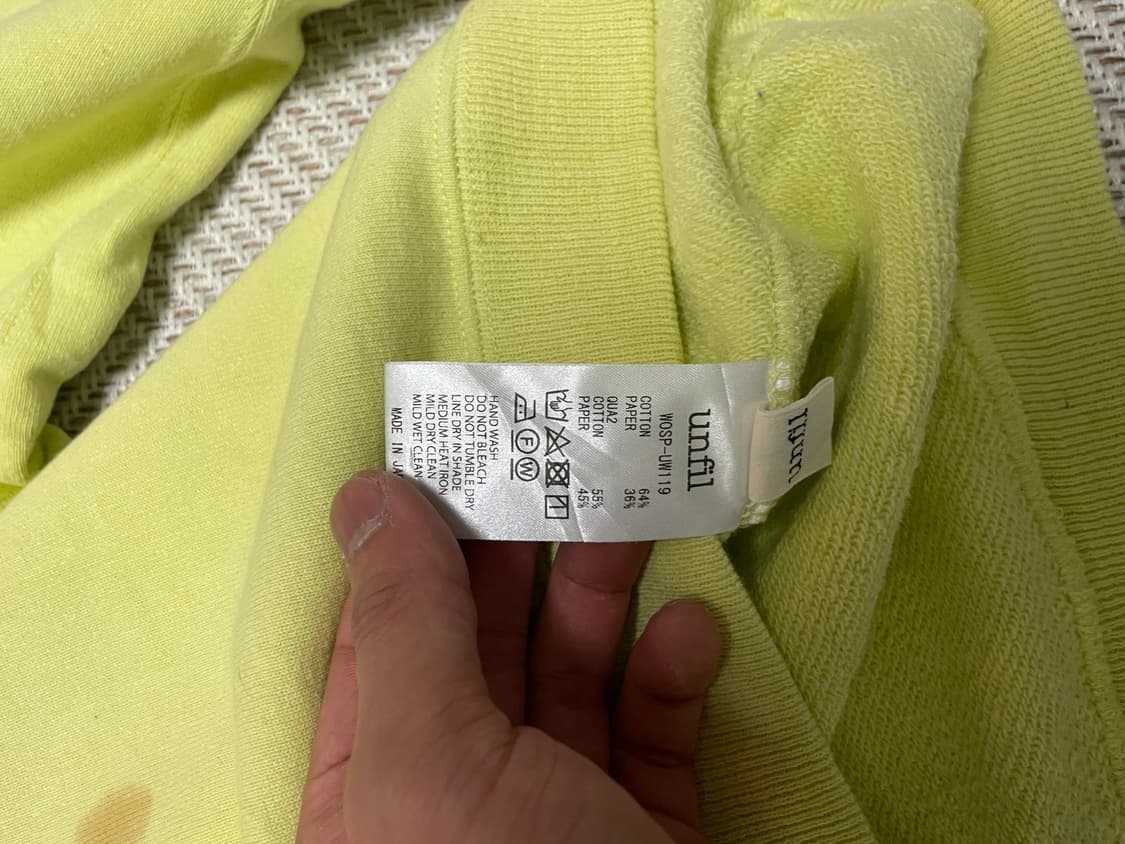 Unfil 언필 솔리드 스웻셔츠 J03232 상품이미지4