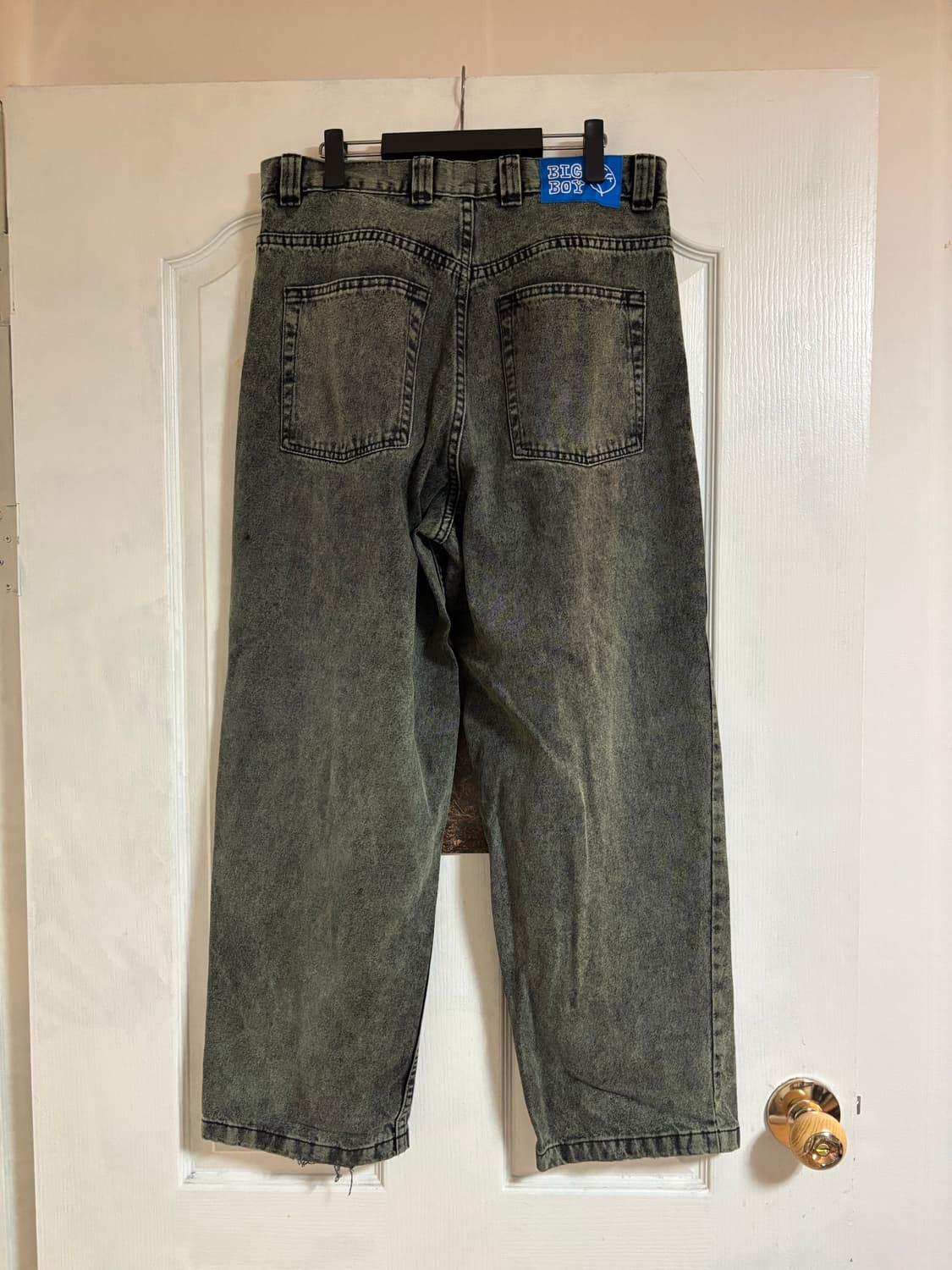 Polar big boy pants - mint black 상품이미지2