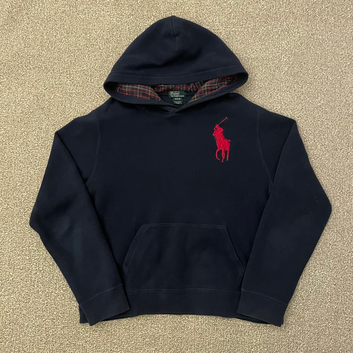 폴로 빅포니 니트 후드티 상품이미지1