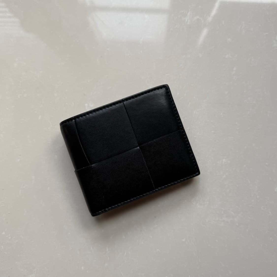 [OS] 보테가베네타 반지갑 블랙 상품이미지1