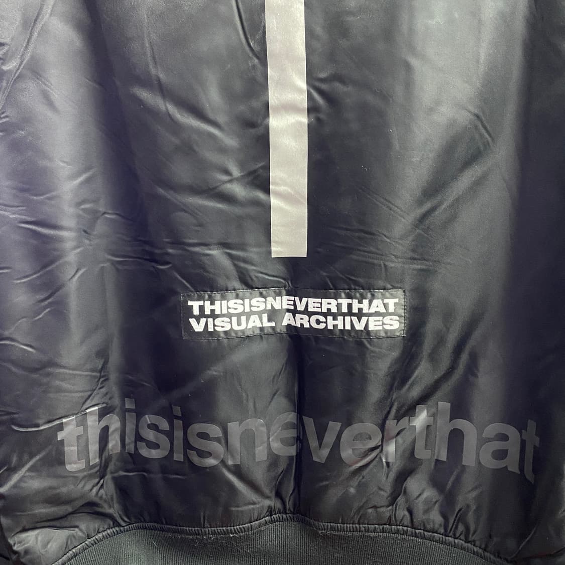 디스이즈네버댓 MA-1 블랙 항공점퍼 B4073 상품이미지6