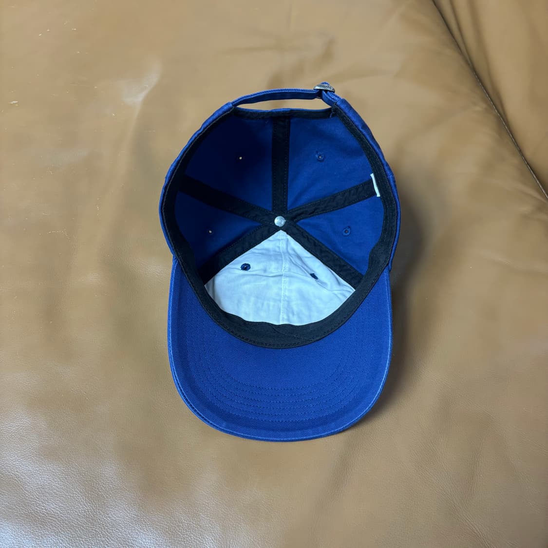 슈프림 6패널 볼캡 모자 23fw 웜업 네이비 상품이미지7