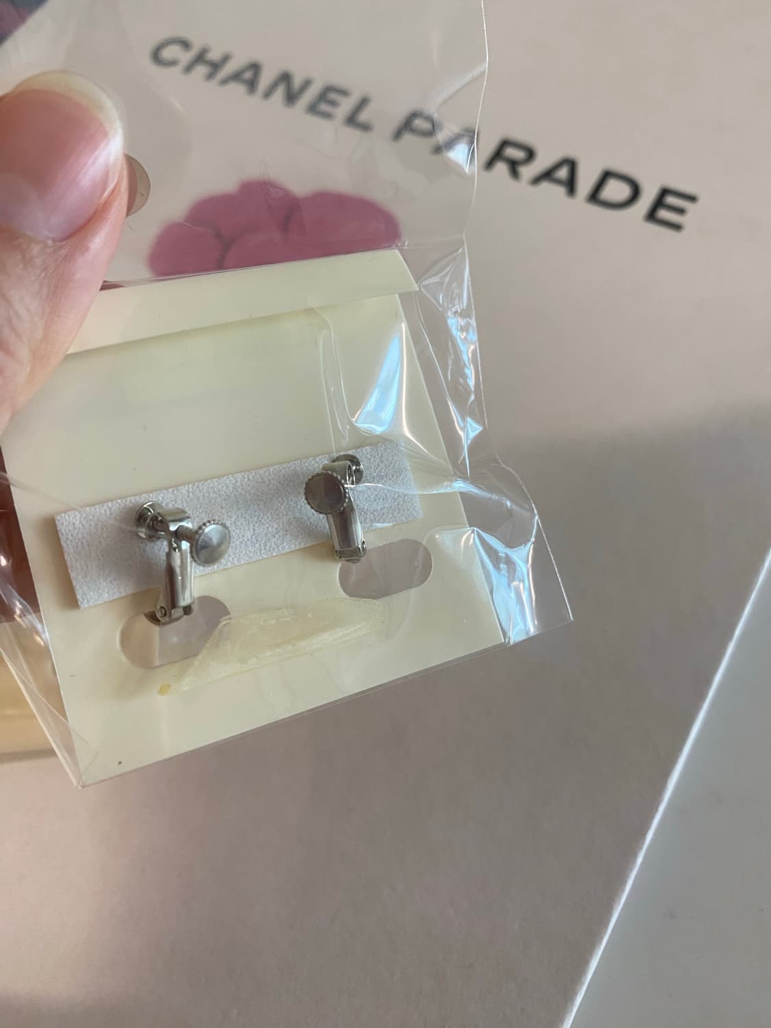 일본 쉘진주 클립 귀걸이 2 세트 상품이미지4