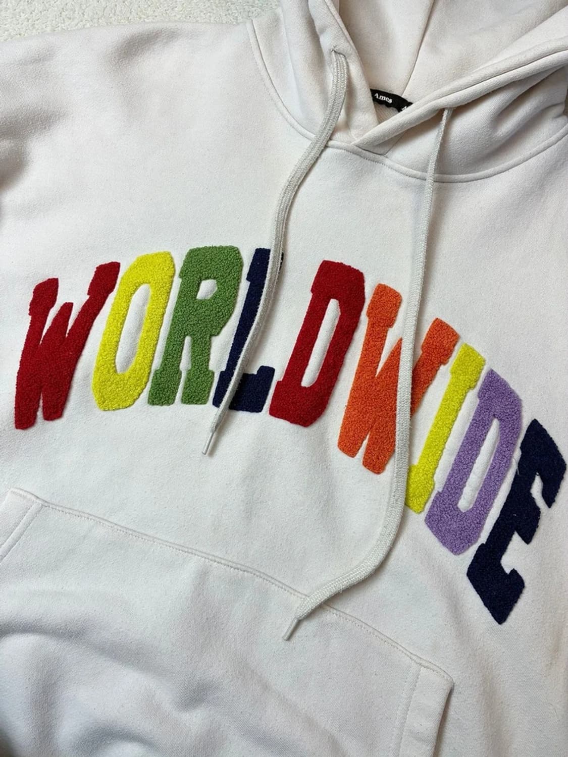 아메스 AMES 월드와이드 레인보우 후드티 PN6050 상품이미지3