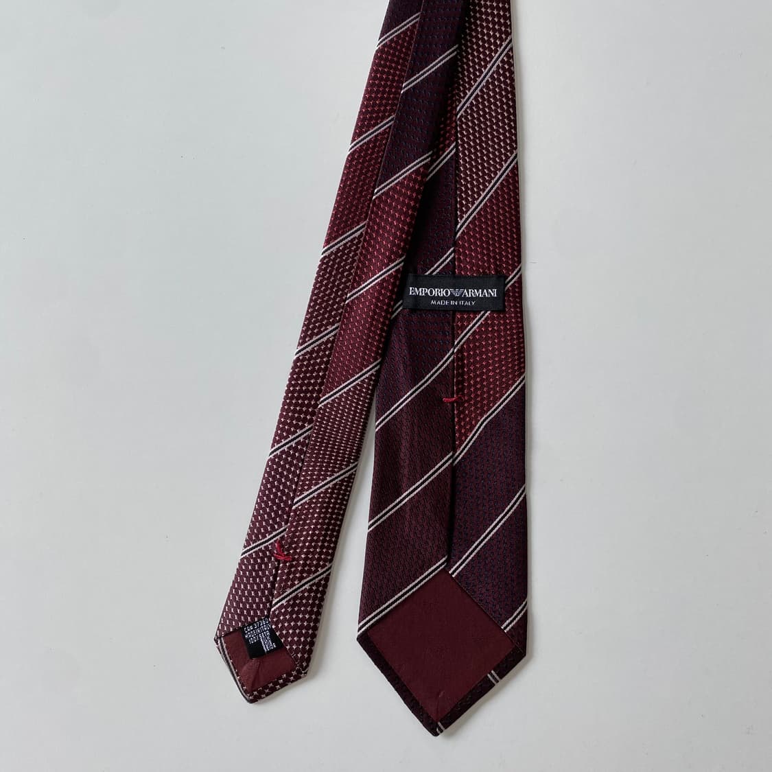 신형라벨 엠포리오 알마니 넥타이(ARMANI) 정품 명품7.3cm 상품이미지3