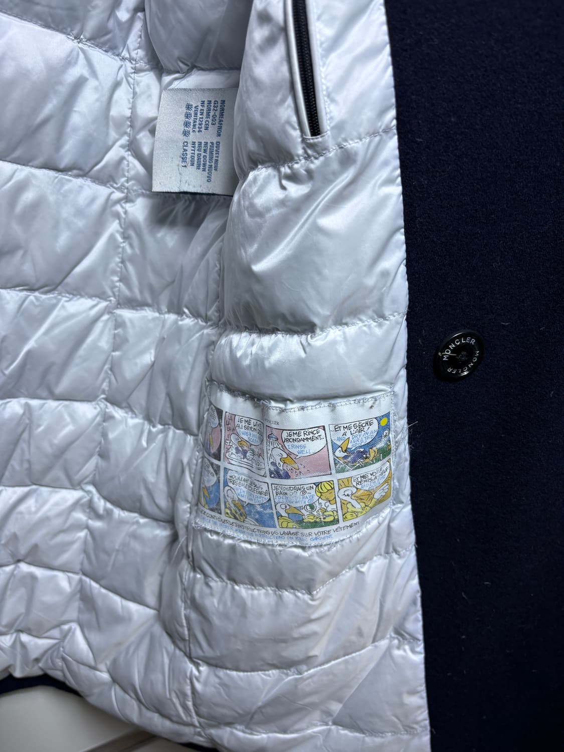 몽클레어x아미 콜라보 패딩코트 상품이미지5