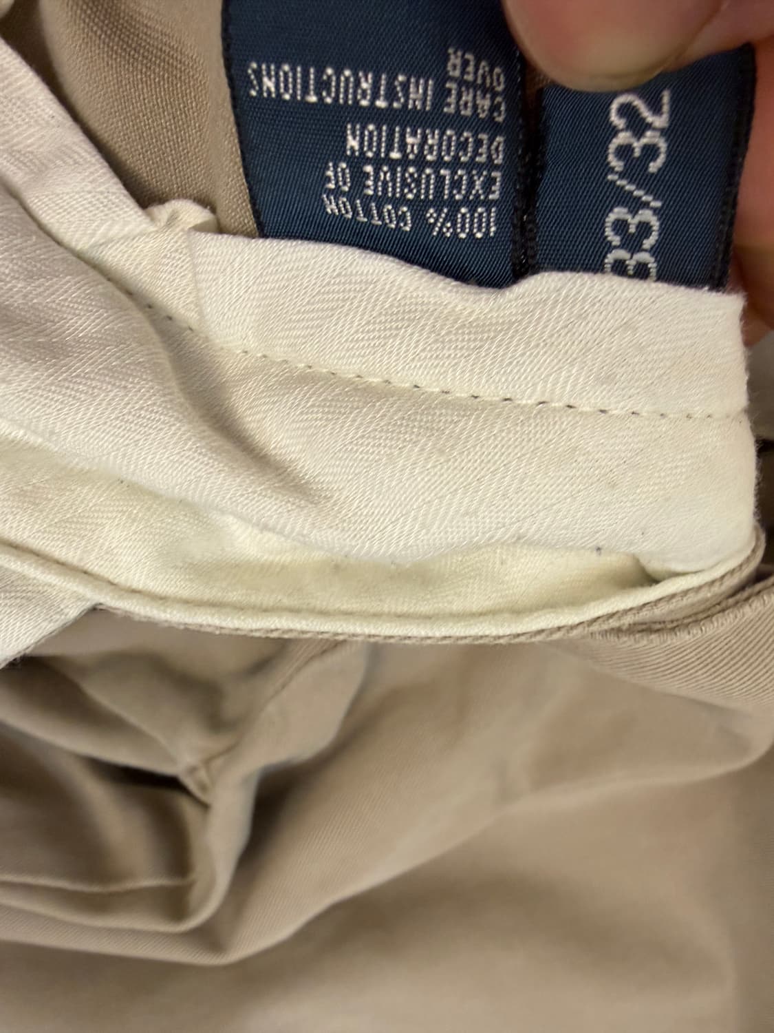 폴로 치노 팬츠 33 32 상품이미지4