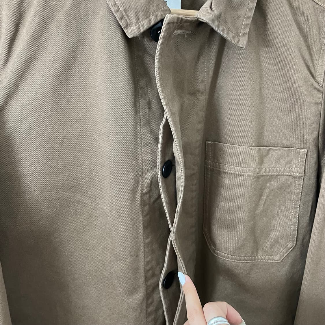 마가렛호웰 브라운 버튼 자켓 상품이미지5