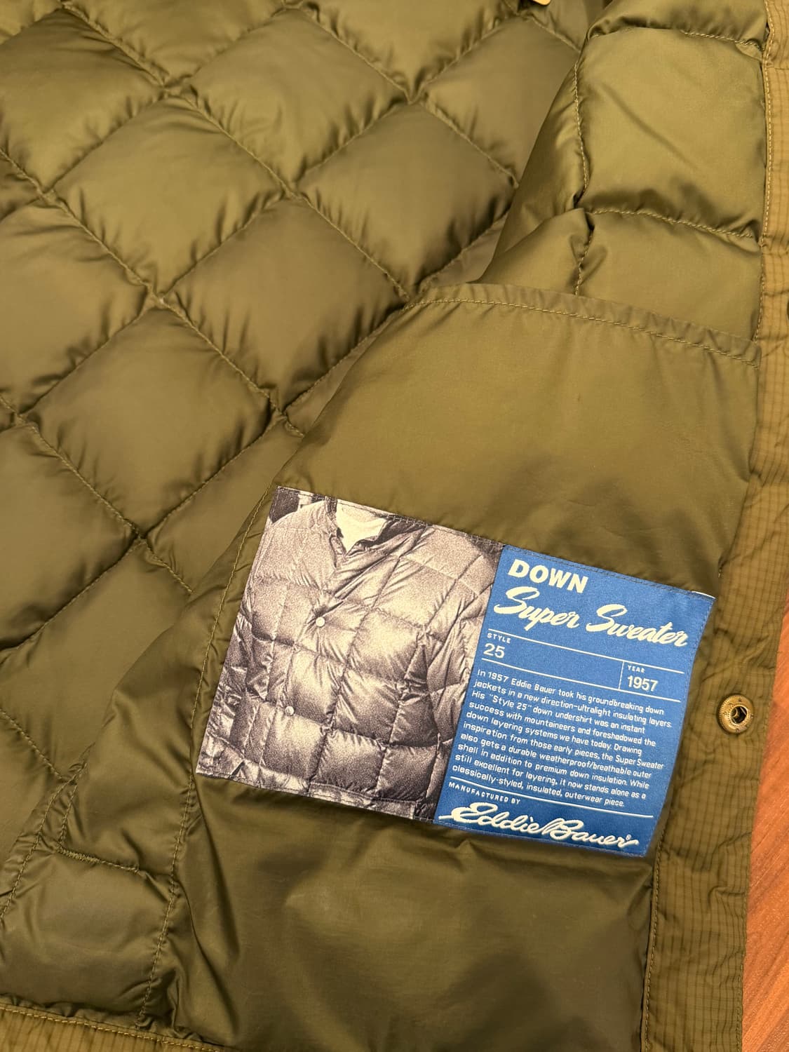 Eddie Bauer 에디바우어 스카이라이너 라이트 패딩 다운 자켓 상품이미지9