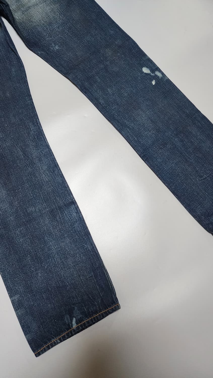 리바이스 501 셀비지 페인팅 (W30) levis 501 상품이미지8