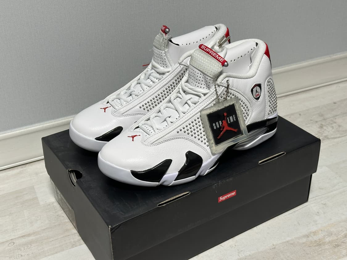 조던14 슈프림 285사이즈 새제품 상품이미지1