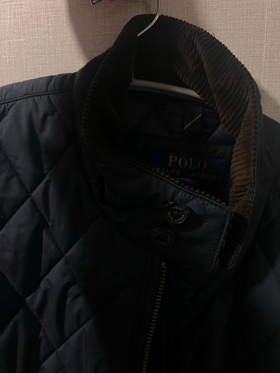 폴로랄프로렌 퀼트 자켓 네이비 XL (실착 2회) 상품이미지2