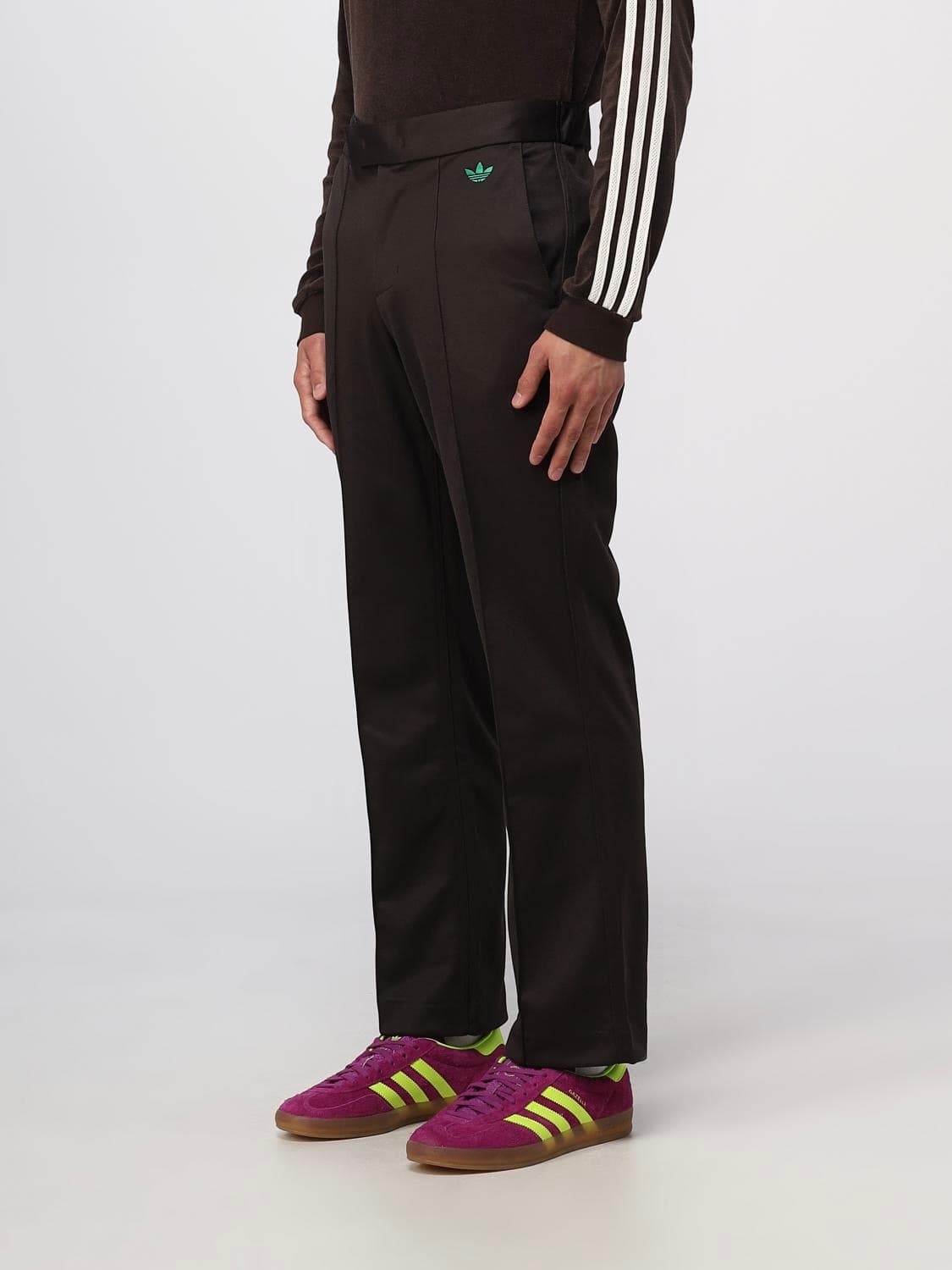 웨일스 보너 X 아디다스 트랙 팬츠 나이트 브라운 34사이즈 상품이미지5
