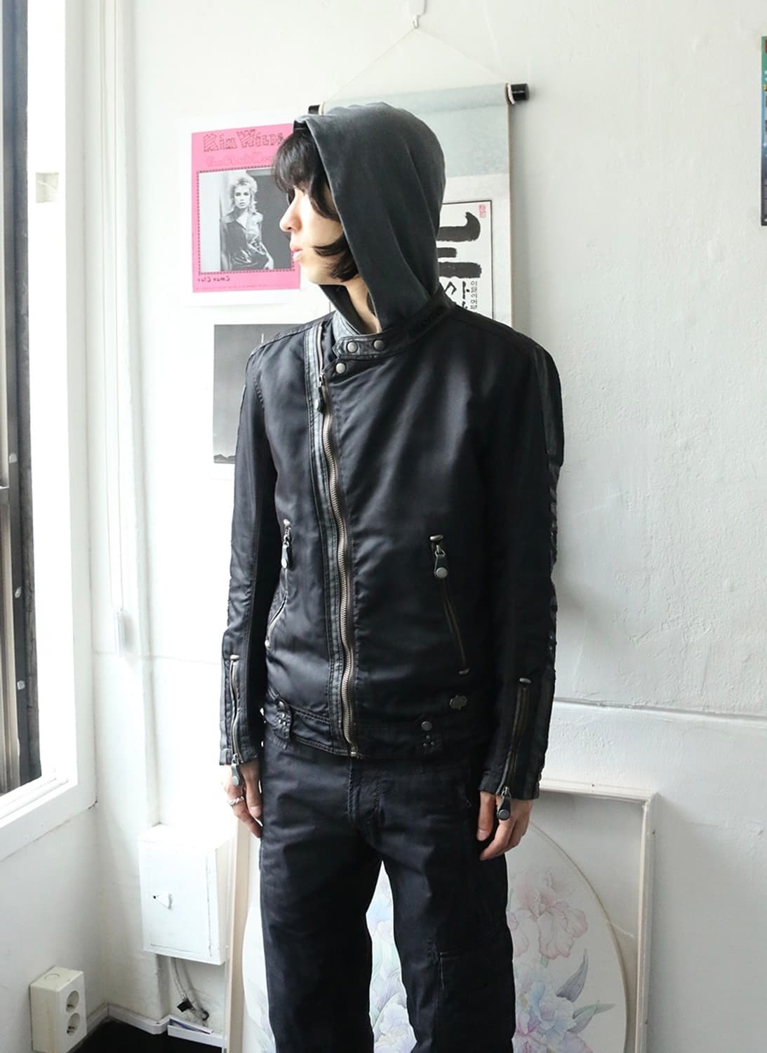 2000s 디젤 하이스피드 바이커 자켓 상품이미지1