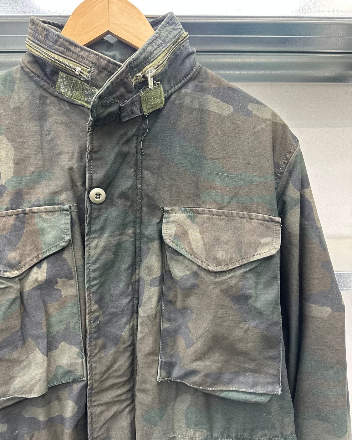 (L)80'S 카모 M-65 필드자켓-M1984 상품이미지2