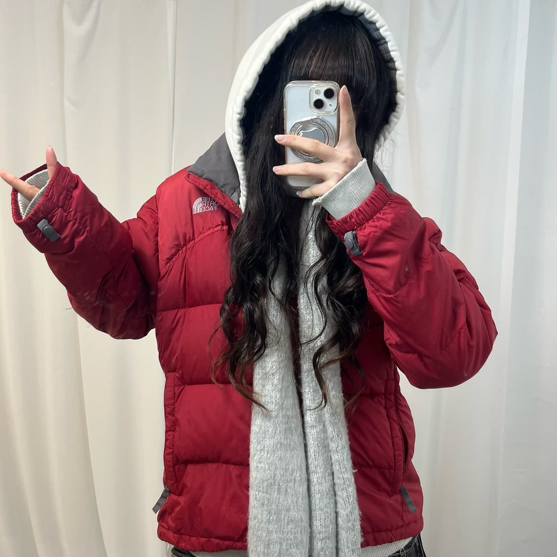 The North Face Red 700 Padding (팔 이염) 상품이미지2