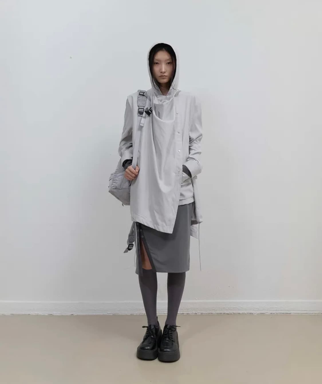 Draped Field Parka / Grey 상품이미지1