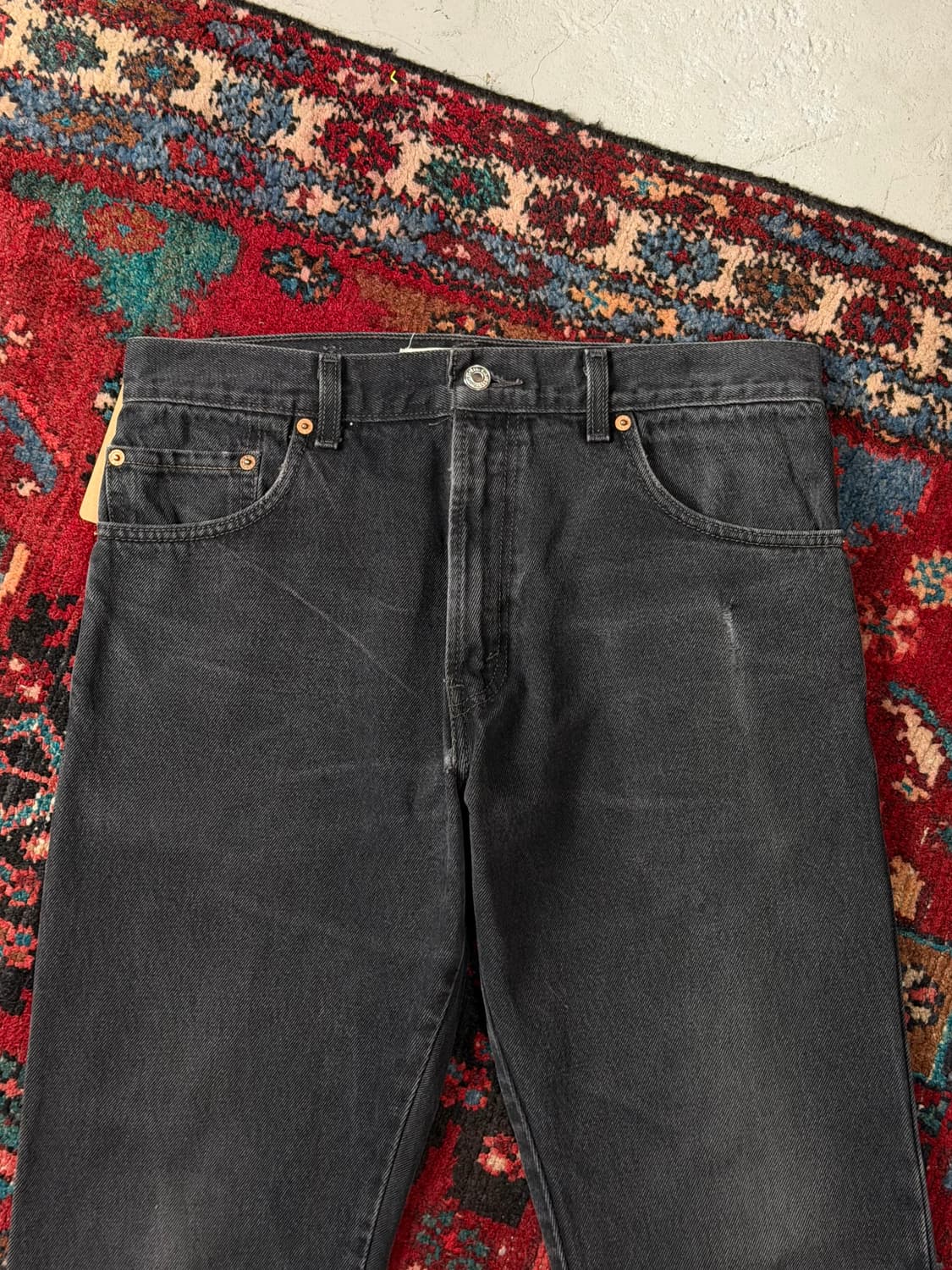 00's 빈티지 리바이스 517 블랙 부츠컷 리바이스 플레어진 상품이미지5