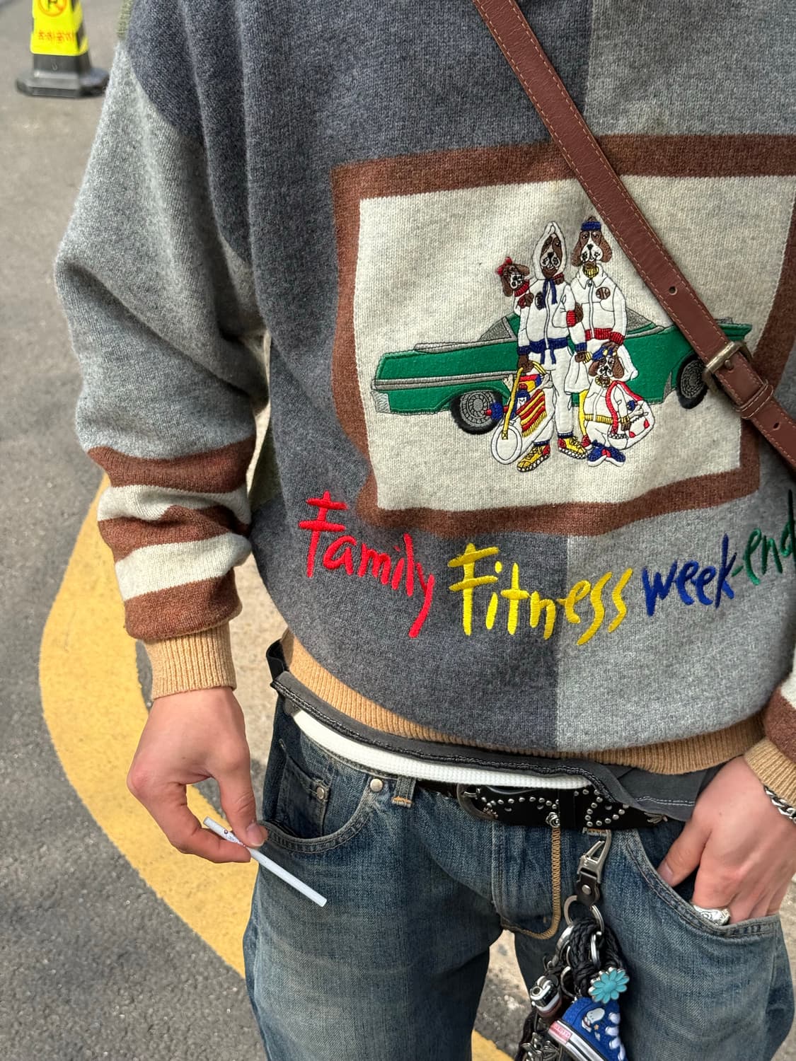 Jean-Charles de Castelbajac 90s jpn knit 상품이미지1