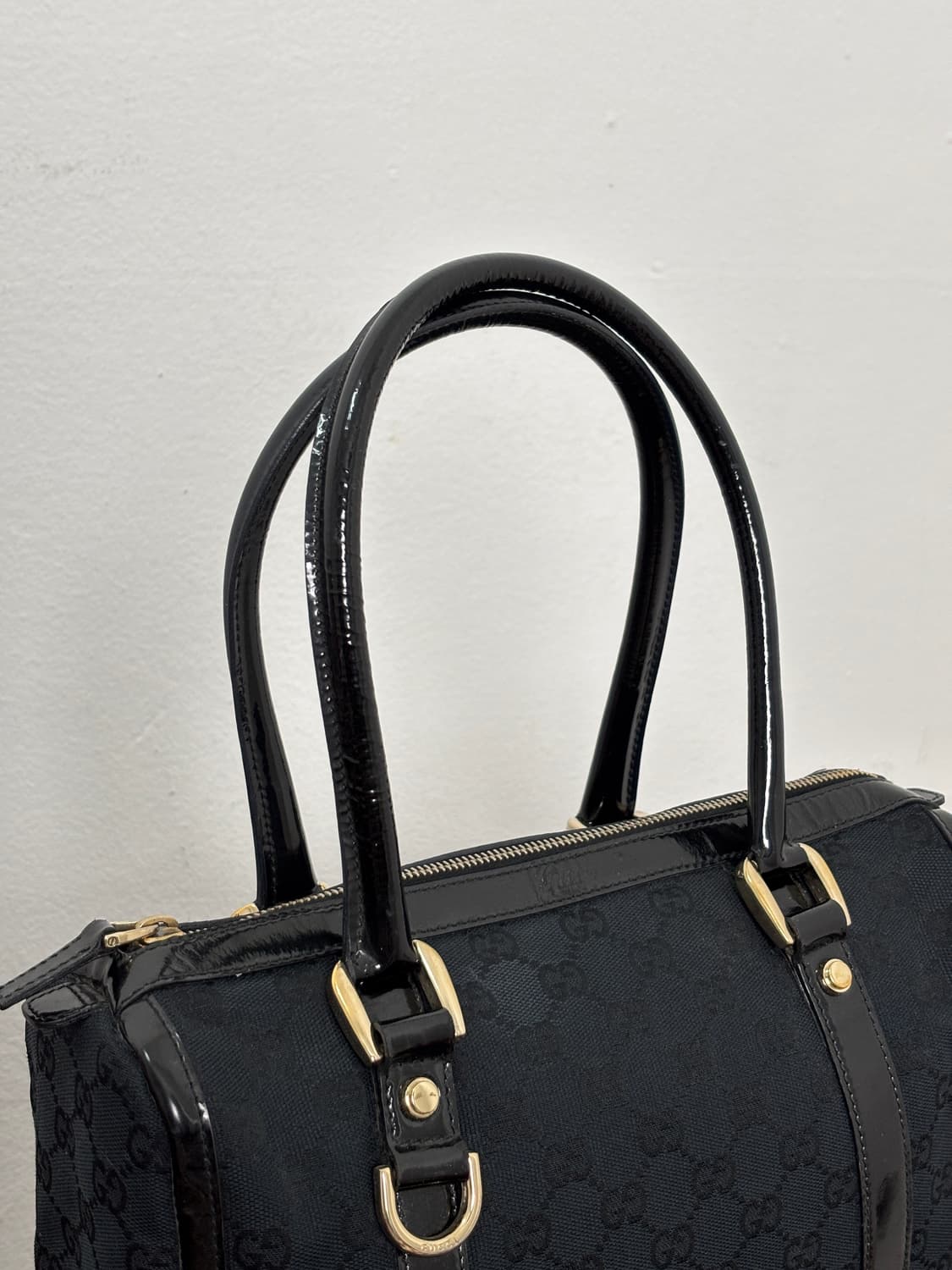 Old Gucci 00s GG Canvas Boston Bag 상품이미지5