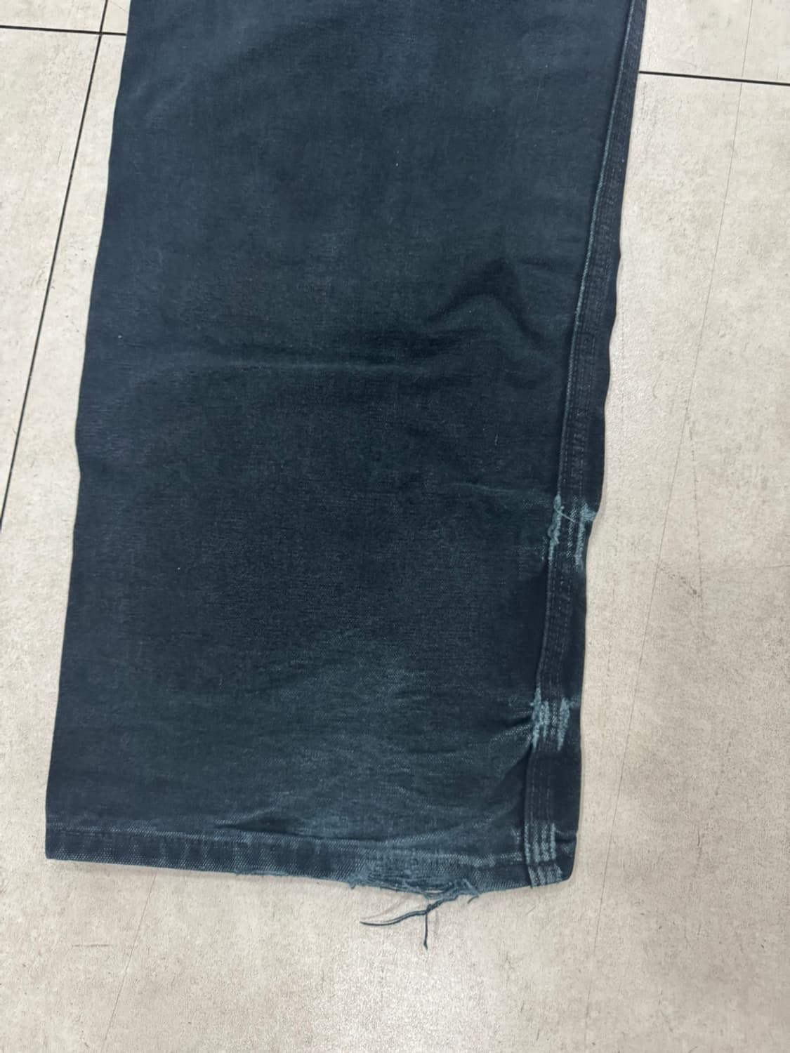 OG USA Vintage 칼하트 B01 BLK 더블니 팬츠 38X34 상품이미지6