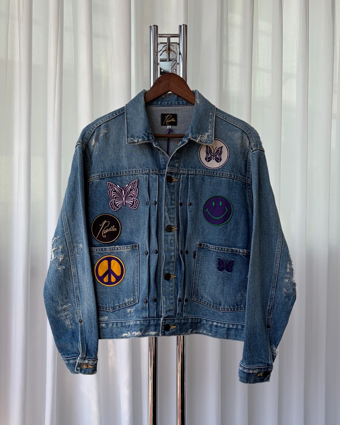 (새상품)[2]니들스 어소티드 패치 데님 자켓 인디고 상품이미지2