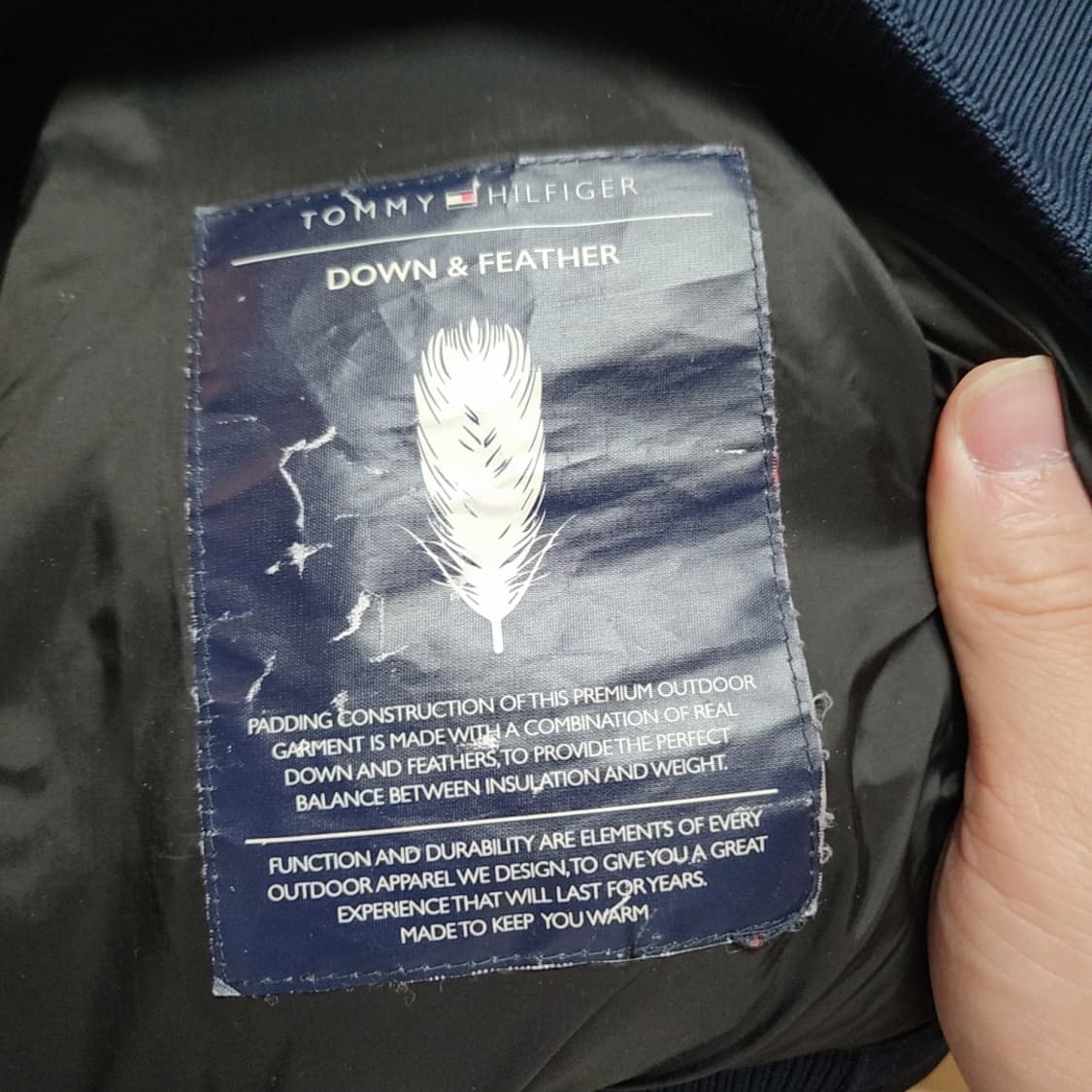 [XS] 타미힐피거 덕다운 패딩 (1176) 상품이미지5